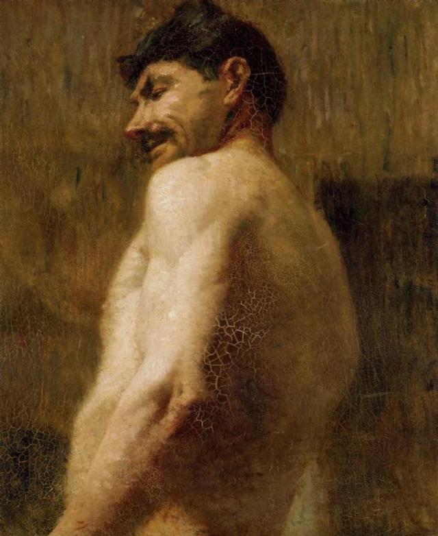 法国贵族家庭出身的后印象派画家亨利·德·图卢兹·罗特列克作品