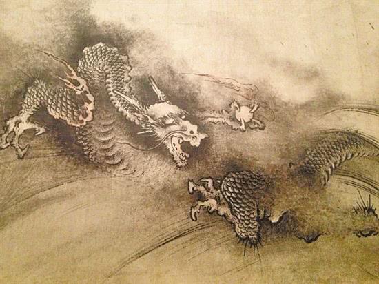 他画了“六条龙”，得到皇帝赞赏，今流失到日本，单条价值五千万